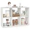 Costway 4/6/8/9-Cube Open Bookshelf with Anti-tip Kits Home Modern Style Storage Shelf for Study